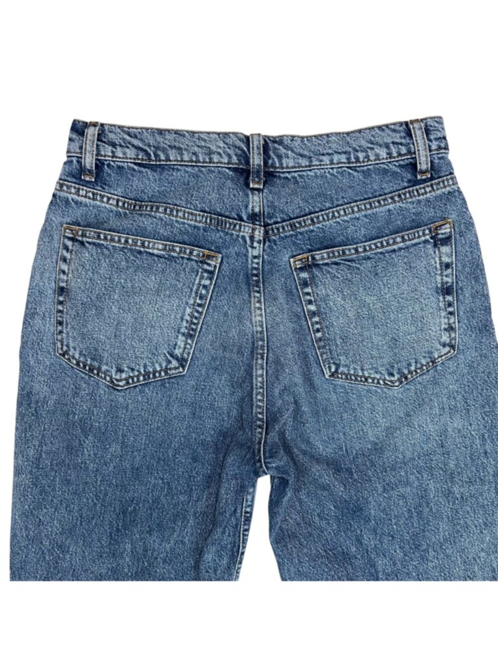 Camille Rowe x Reformation Straight Denim Jean 27 Button Fly Streetwear Designer - Picture 5 of 6